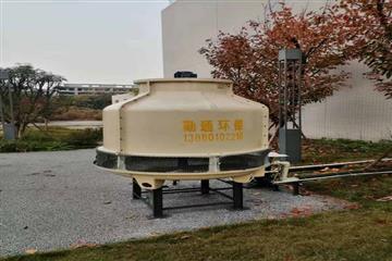 成都川大空天学院冷却塔系统安装施工现场实拍