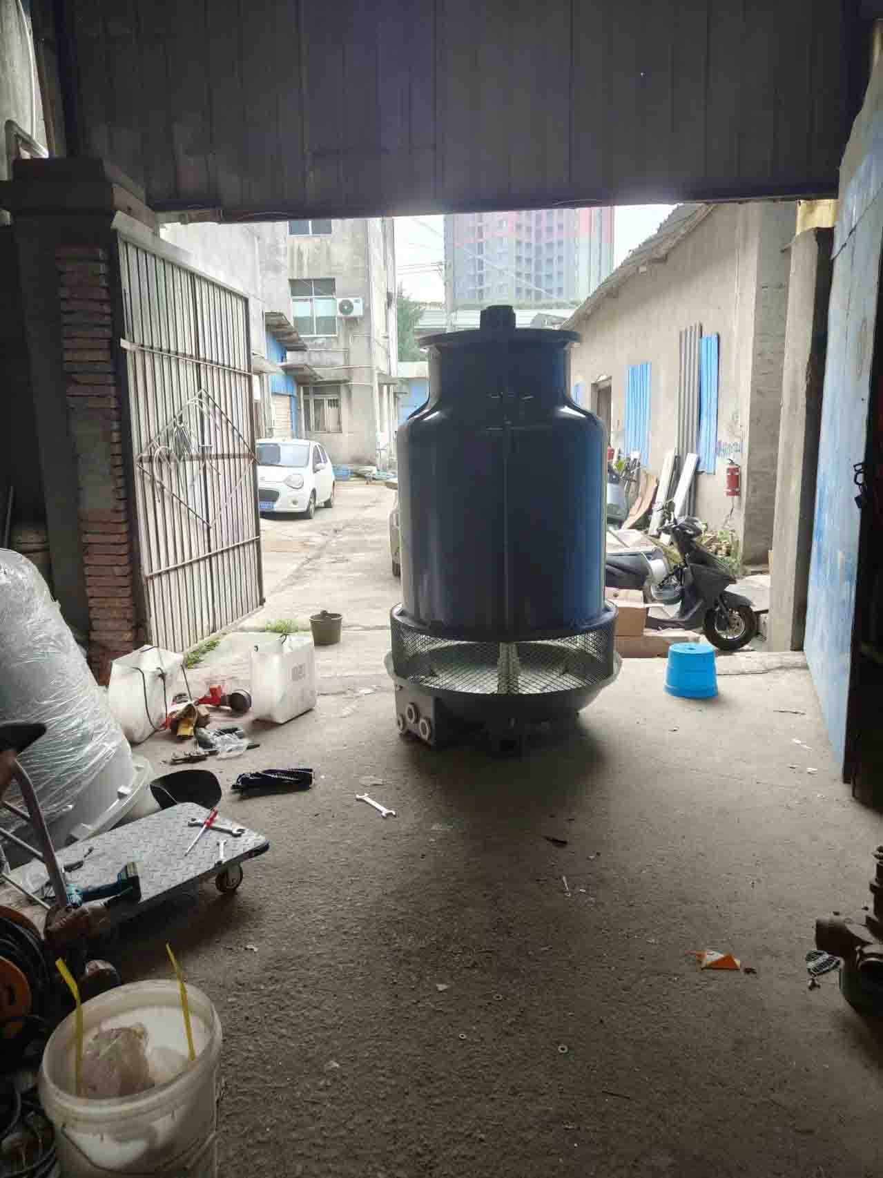 四川成都冷却塔SCT-20工程案例组装现场