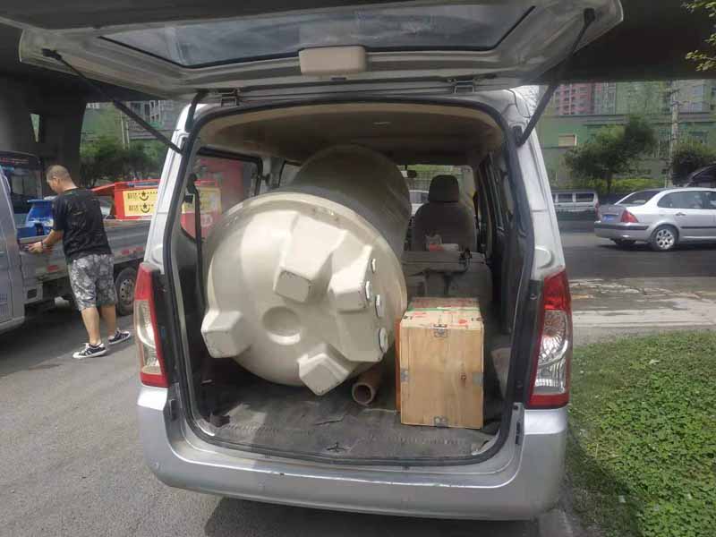 成都青白江LH-10T圆形冷却塔，电机1.5KW，流量12方扬程22米管道离心泵，货啦啦发货