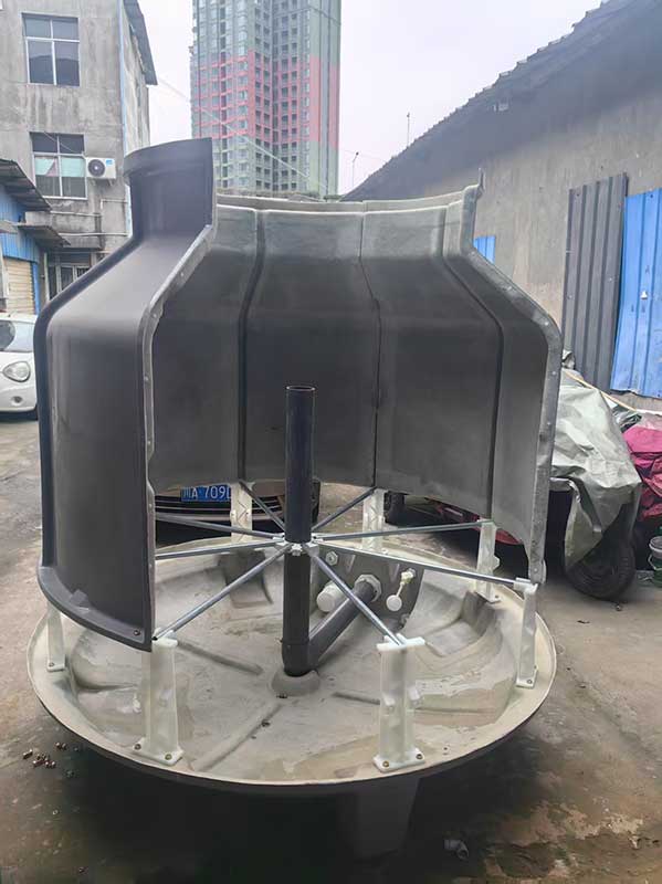 四川60T玻璃钢冷却塔整塔发货